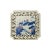 Chinese Blue White Scenery Porcelain Coaster Stand Soap Holder For Sale - Image 9 of 9