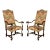 Louis XIV Walnut Armchairs - A Pair For Sale