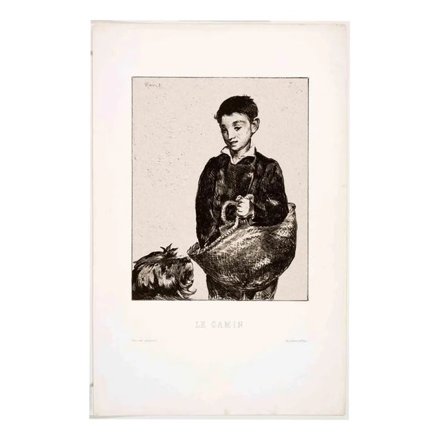 Édouard Manet, Le Gamin, 1862, Etching For Sale