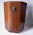 This vintage wood trash can wastebasket with a unique lion head decor is a charming addition to any room in your home. The...