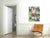 Contemporary Contemplation by Shaun Ellison in White Frame, Large Art Print On Canvas For Sale - Image 3 of 4