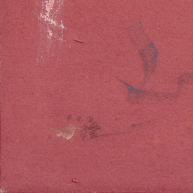 I Prefer the Lights Off - Abstract Dusty Rose Tone Textural Painting on Canvas Original Artwork by Taylour Martin For Sale - Image 4 of 9