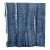 Diamond Maze Indigo Mud Cloth Throw For Sale