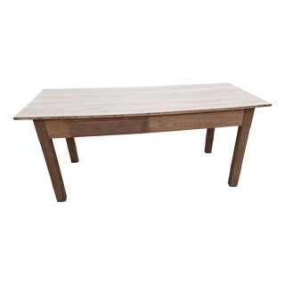 19th Century Farmhouse Table For Sale