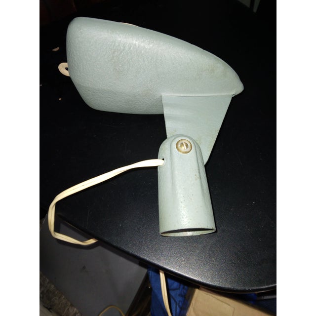 Metal 1950's Vintage Adjustable Wall Sconce For Sale - Image 7 of 11