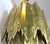 1970s Mid Century Modern Tom Greene Torch Cut Brass Brutalist Chandeliers - a Pair For Sale - Image 13 of 18