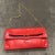 1980s Red Leather and Brass Chain Italian Shoulder Bag For Sale - Image 9 of 12