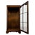 20th Century Burr Walnut Collector's Display Cabinet For Sale - Image 4 of 11