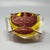 Vintage Italian Amber and Yellow Ashtray by Flavio Poli for Seguso, 1960s For Sale - Image 6 of 6