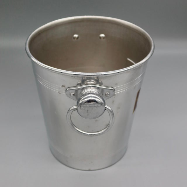 Vintage French Champagne Ice Bucket — Monmousseau Vouvray, Touraine, Made in France For Sale - Image 4 of 6