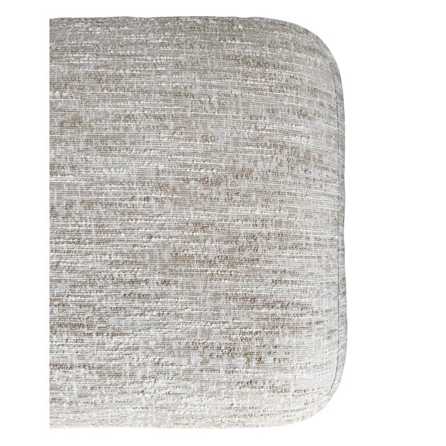 Beige Contemporary Modern Cloud Boucle Chaise For Sale - Image 8 of 11