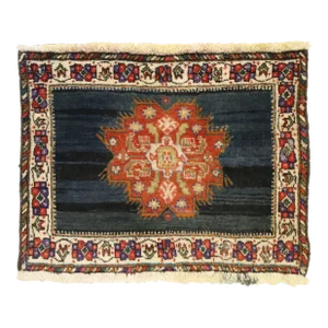 Vintage Persian Tabriz Rug - 01'06 x 02'00