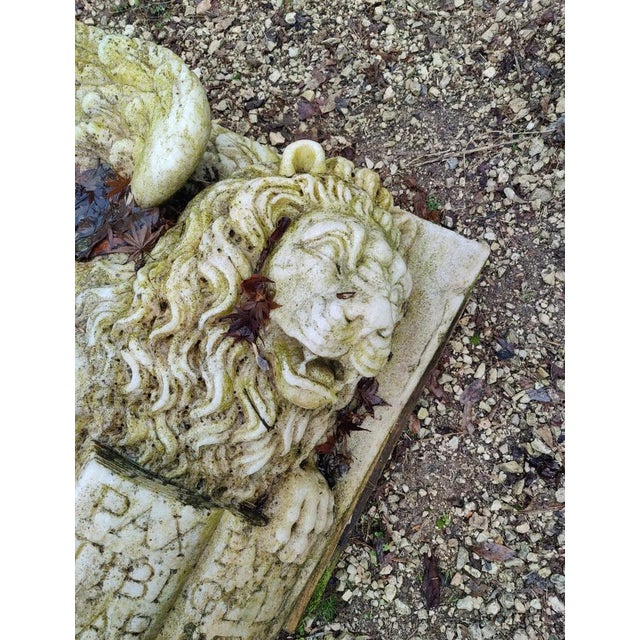 Relief in Greek Thassos Marble Lion of Saint Mark, Venice For Sale - Image 4 of 11