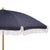 Modern Valencia 6.5 Ft Beach Fringed Umbrella, Navy For Sale - Image 3 of 8