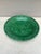 19th Century Green Majolica Leaves Plate Wedgwood.