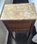 Antique Marble Top Bedside Table For Sale - Image 9 of 12