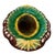 Vintage Majolica Style Bread Plate / Dish - "Bread Is the Staff of Life" / Wheat & Basketweave Motif For Sale - Image 4 of 12