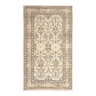 3' X 5' Fine Luxury Ivory Ariana Traditional Persian Design Area Rug For Sale