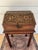 Antique English Slant Top Bible Box Desk Stand Jacobean Carved Oak Lectern C1890 For Sale In Dallas - Image 6 of 18