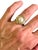 Sterling Silver & Vermeil Pearl Ring Sz 6 New! For Sale In New York - Image 6 of 7