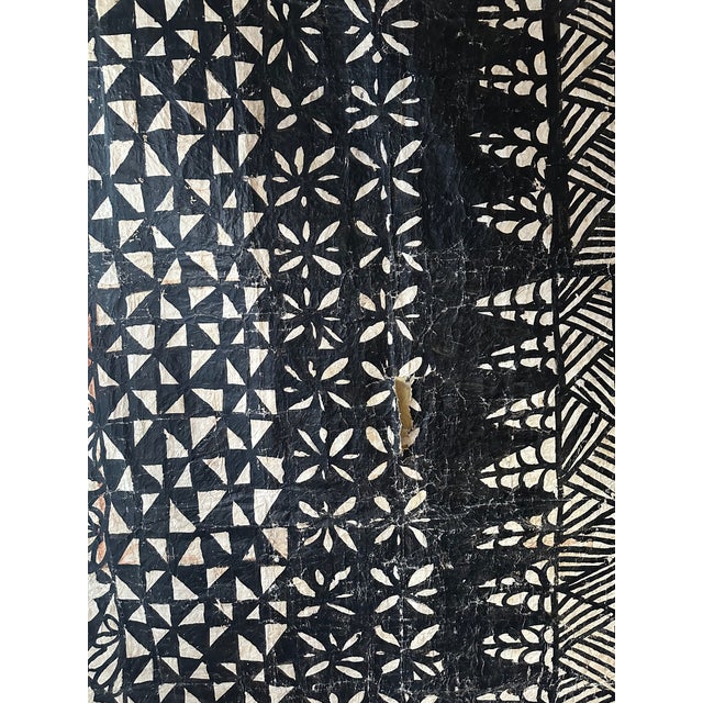 Oversized Tongan Textile - 10' X 14' For Sale - Image 4 of 6