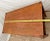 Antique Mission Arts and Crafts Library Desk, Drawer, Tiger Oak, Side Shelves For Sale - Image 9 of 12