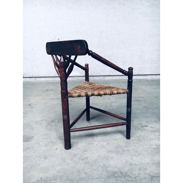 3-Legged Side Chair Model Monk, 1930s For Sale - Image 12 of 18