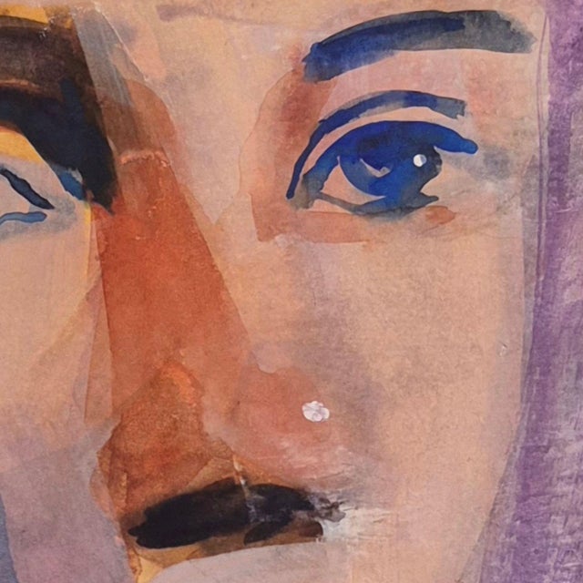 Early 21st Century Anna Masiul-Gozdecka, Improvisations, 2026, Acrylic on Cardboard For Sale - Image 5 of 6