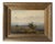 After Friedrich Loos, Donaulandschaft, 1800s, Oil Painting on Canvas, Framed For Sale