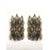 Brown Italian Poliedri Murano Glass Wall Sconces by Simoeng, Set of 2 For Sale - Image 8 of 13