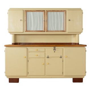 Vintage Art Deco Kitchen Cupboard, 1920s For Sale