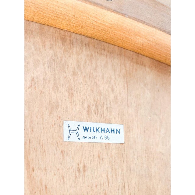 Chairs by Hartmut Lohmeyer Chairs for Wilkhahn, 1960s, Set of 4 For Sale - Image 18 of 18