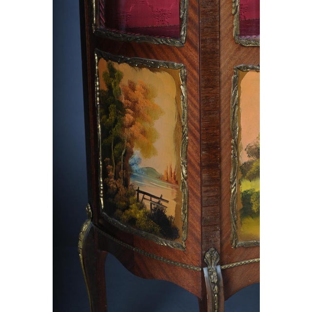 French Louis XV Ornamental Display Case For Sale - Image 13 of 18