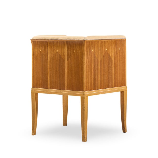 Wood Eliel Saarinen for Arkitektura Saarinen House Mid Century Maple Arm Lounge Chair For Sale - Image 7 of 10