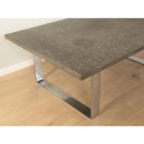 Brutalism Coffee Table by Peter Draenert For Sale - Image 5 of 8