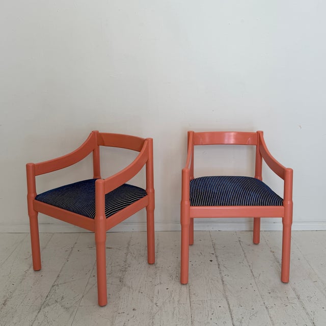 Carimate Chairs by Vico Magistretti for Cassina, Italy, 1960, Set of 2 For Sale - Image 9 of 17