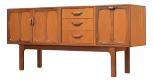 Mid Century Teak Brasilia Credenza by G Plan
