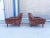 1960s Mid Century Walnut Lounge Chairs For Sale In Los Angeles - Image 6 of 13