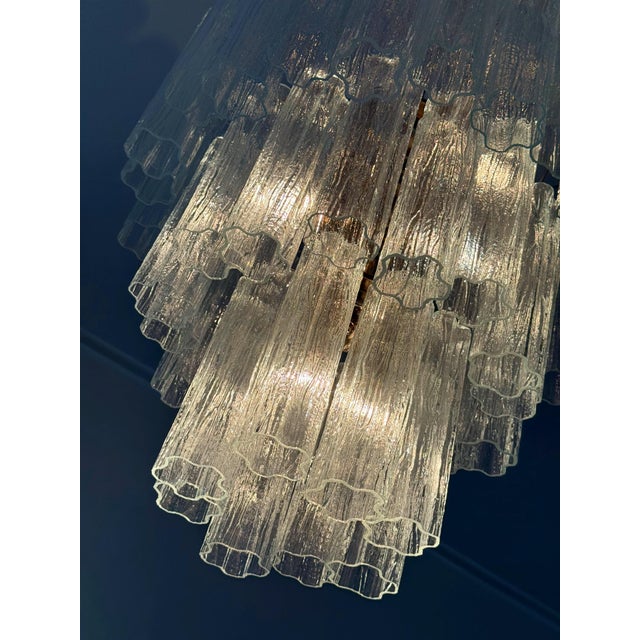 Glass Murano Chandelier in Glass For Sale - Image 7 of 9