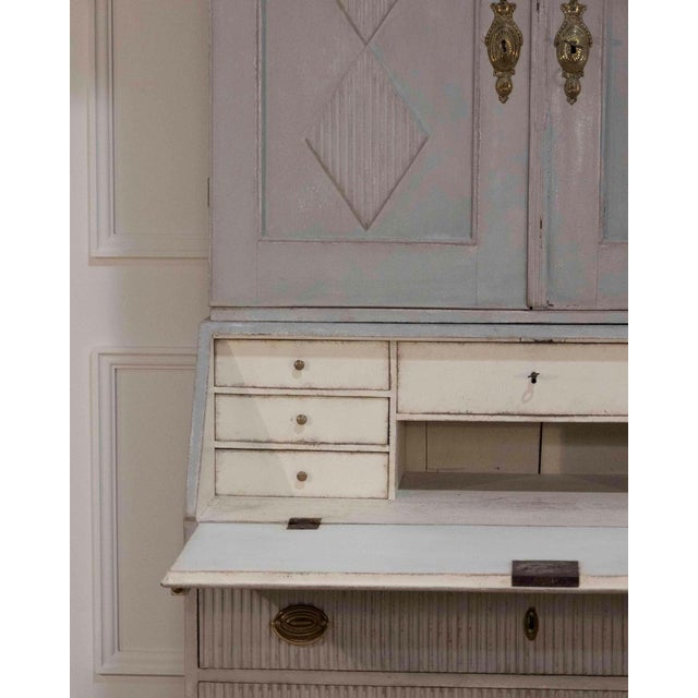 Late 18th-Century Scandinavian Two-Part Secretary, Circa 1790 For Sale - Image 14 of 17
