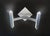 Plaster of Paris, Minimalist Design Wall Sconce For Sale - Image 10 of 13