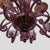 Venetian Purple Hand-Blown 12-Light Chandelier from Cenedese For Sale - Image 6 of 9