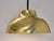 Pendant lamp "Pamela" by finnish designer Heikki Turunen, and manufactured by Orno, Finland. The lamp has beautiful brass...