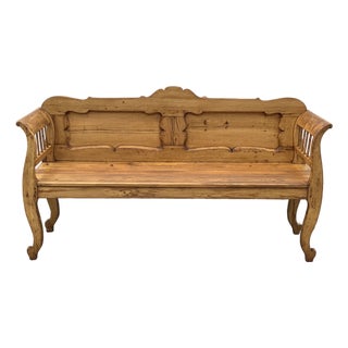 Pine Bench or Settle For Sale