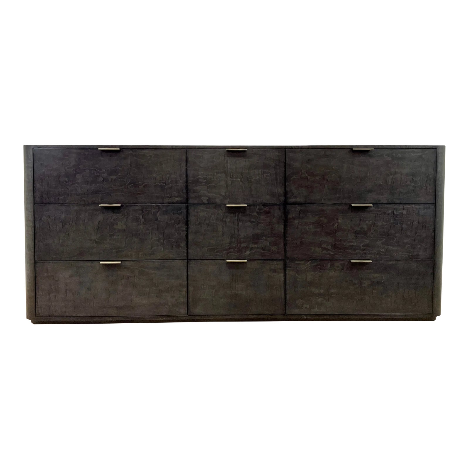 Theodore Alexander Modern Silent Black Kesden Large Dresser