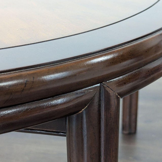 Drexel Chinoiserie Style Oval Dining Table With 8 Chairs For Sale - Image 10 of 15