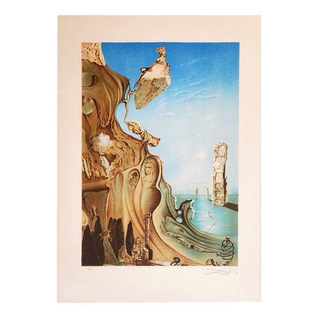 Salvador Dali, Monument Impérial À La Femme Gala (Memoire du Femme-Enfant ), Lithograph For Sale