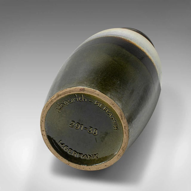 Ceramic 1960's Vintage Lava Flower Vase For Sale - Image 7 of 9