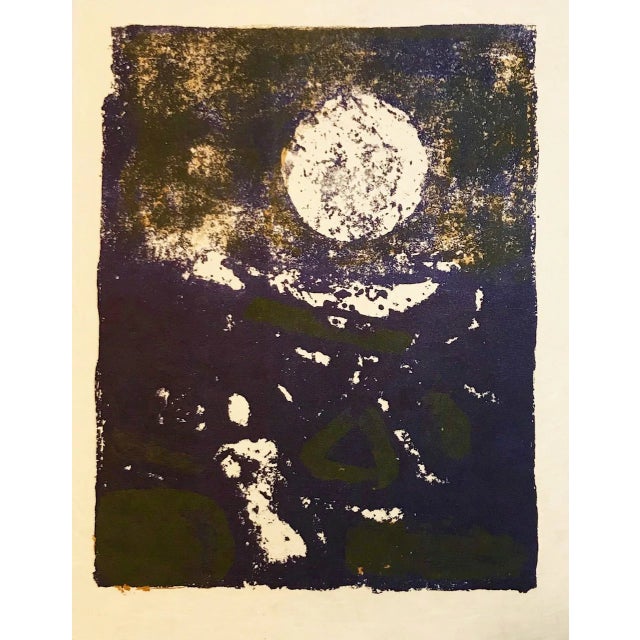 Paul Guiramand Original Lithograph 13 Mourlot Freres 1962 For Sale