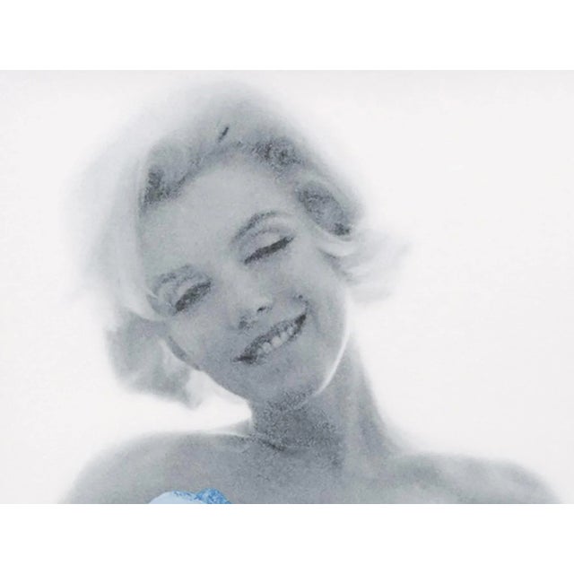 Bert Stern, Marilyn Monroe Blue Wink Roses, 2012, Paper For Sale - Image 4 of 6